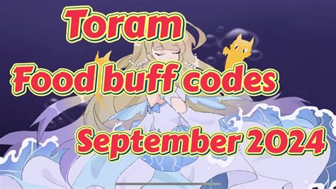 All Food Buff Codes!! : r/ToramOnline .